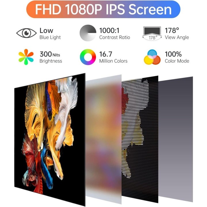 XTRMLAB F156P1 15.6" Moniteur portable