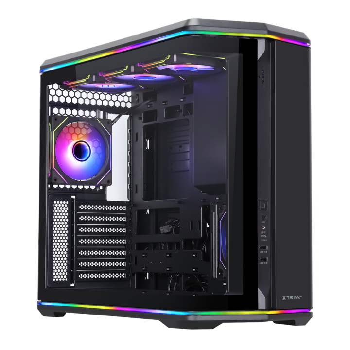XTRMLAB HYDRA (Black) – Boîtier PC moyen tour