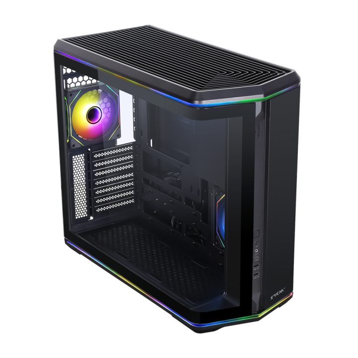 XTRMLAB HYDRA (Black) – Boîtier PC moyen tour