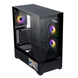 XTRMLAB SPECTRA LCD – Boîtier PC moyen tour