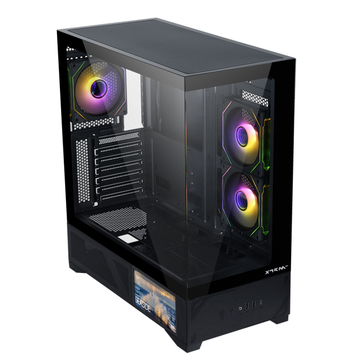 XTRMLAB SPECTRA LCD – Boîtier PC moyen tour