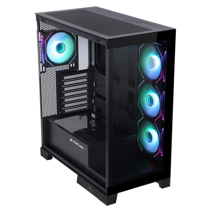 XTRMLAB SHADOW (Black) – Boîtier PC moyen tour