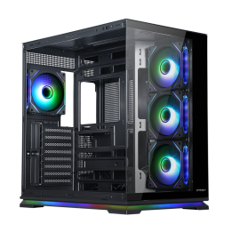 XTRMLAB OBSIDIAN (Black) – Boîtier PC moyen tour