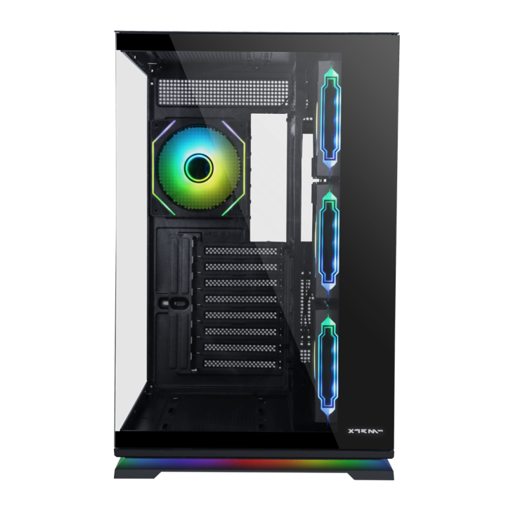 XTRMLAB OBSIDIAN (Black) – Boîtier PC moyen tour