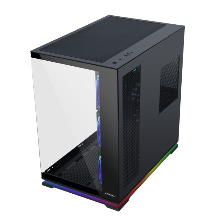 XTRMLAB OBSIDIAN (Black) – Boîtier PC moyen tour