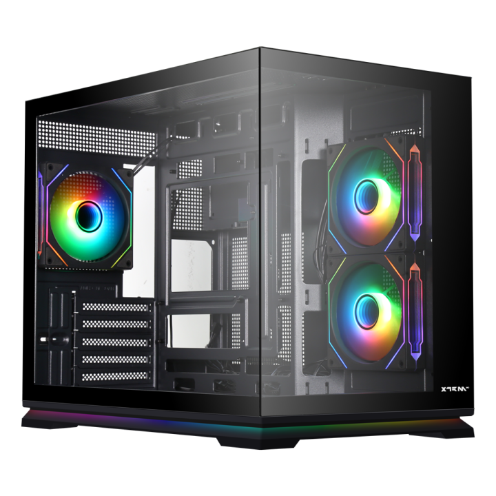 XTRMLAB OBSIDIAN MINI (Black) – Boîtier PC moyen tour