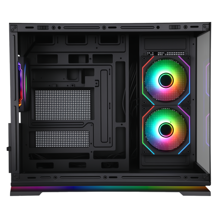 XTRMLAB OBSIDIAN MINI (Black) – Boîtier PC moyen tour