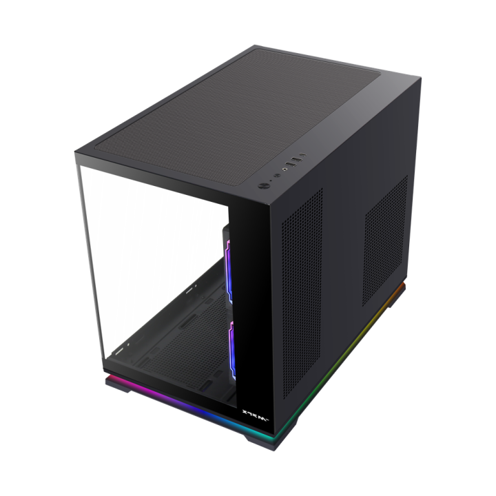 XTRMLAB OBSIDIAN MINI (Black) – Boîtier PC moyen tour