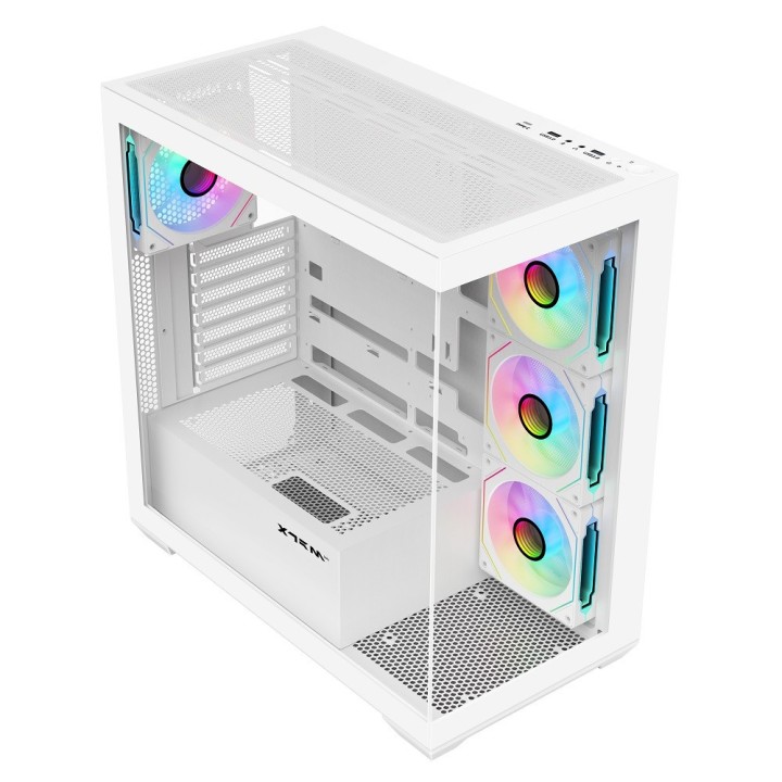 XTRMLAB INFINITY (White) – Boîtier PC moyen tour