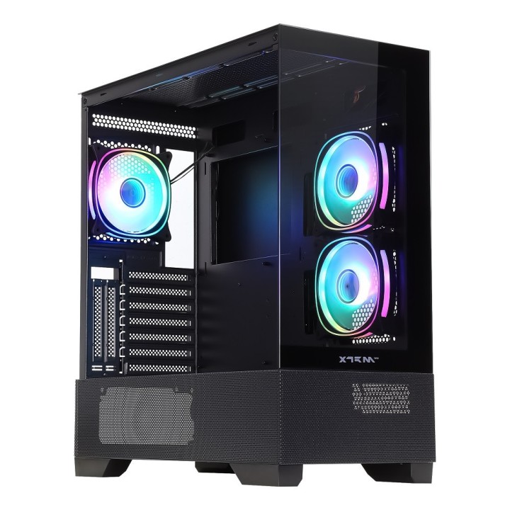 XTRMLAB DELTA (Black) – Boîtier PC moyen tour