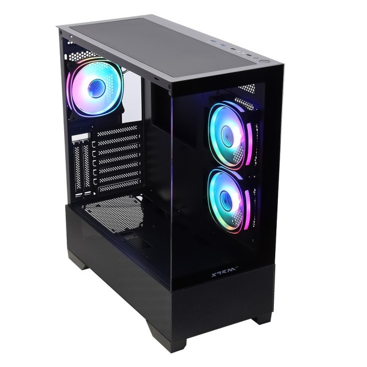 XTRMLAB DELTA (Black) – Boîtier PC moyen tour