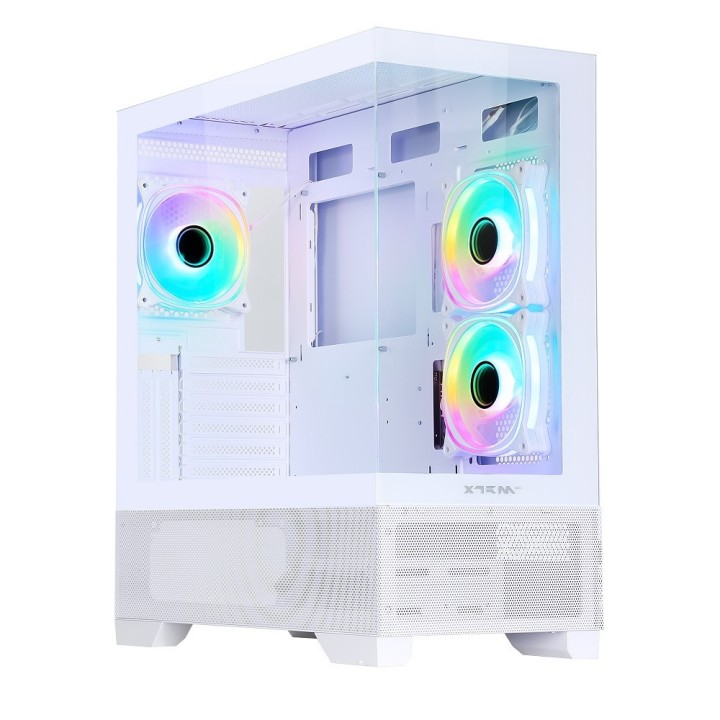 XTRMLAB DELTA (White) – Boîtier PC moyen tour