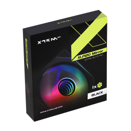 XTRMLAB XLF120 Mirror (Black) – Ventilateur