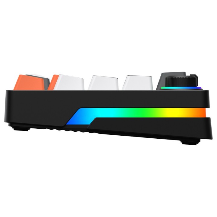 XTRMLAB Scope Black/White/Orange (Red Switch) – Clavier mécanique
