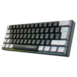 XTRMLAB Vortex Mini Black/Light Grey (Red Switch) – Clavier mécanique