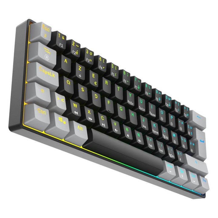 XTRMLAB Vortex Mini Black/Light Grey (Red Switch) – Clavier mécanique