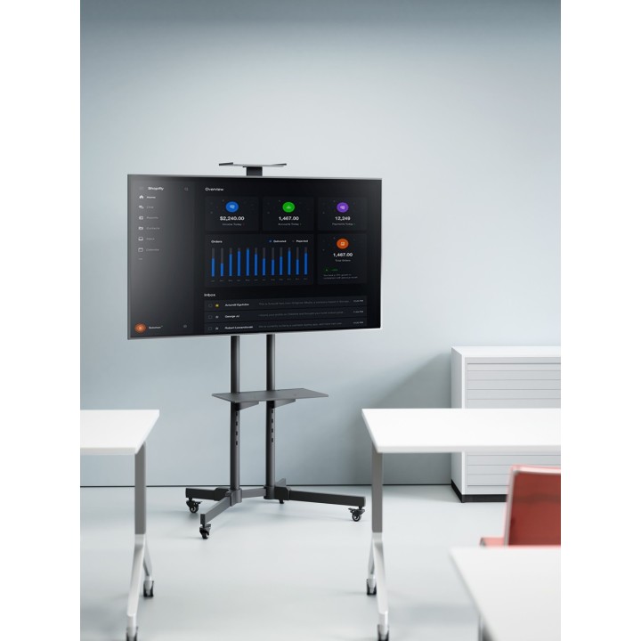 XTRMLAB TVC028 Support TV à Roulettes 37 "-70"