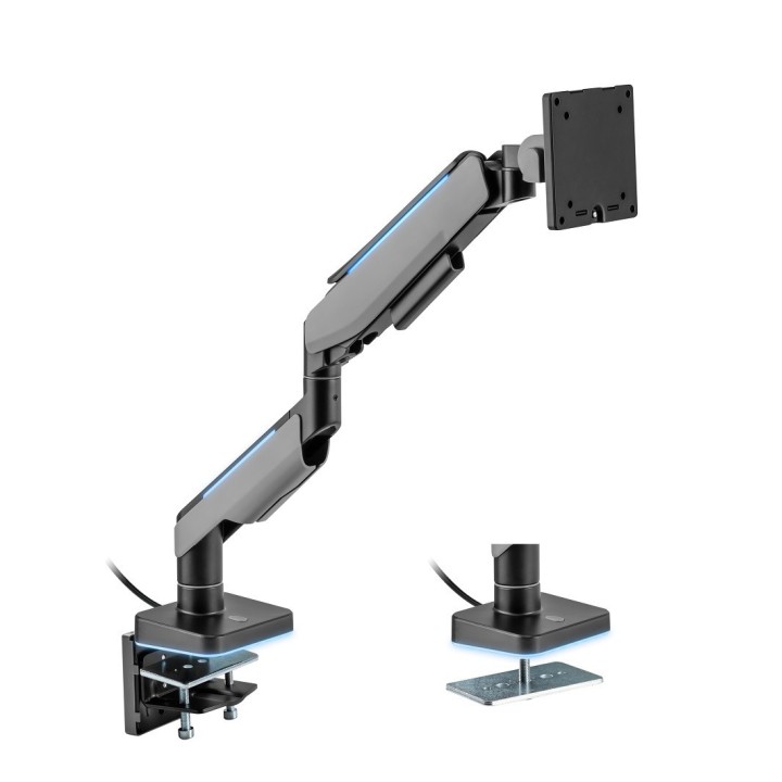 XTRMLAB L210C-16TDL-BDG (Black/Dark Gray) – Bras d'écran